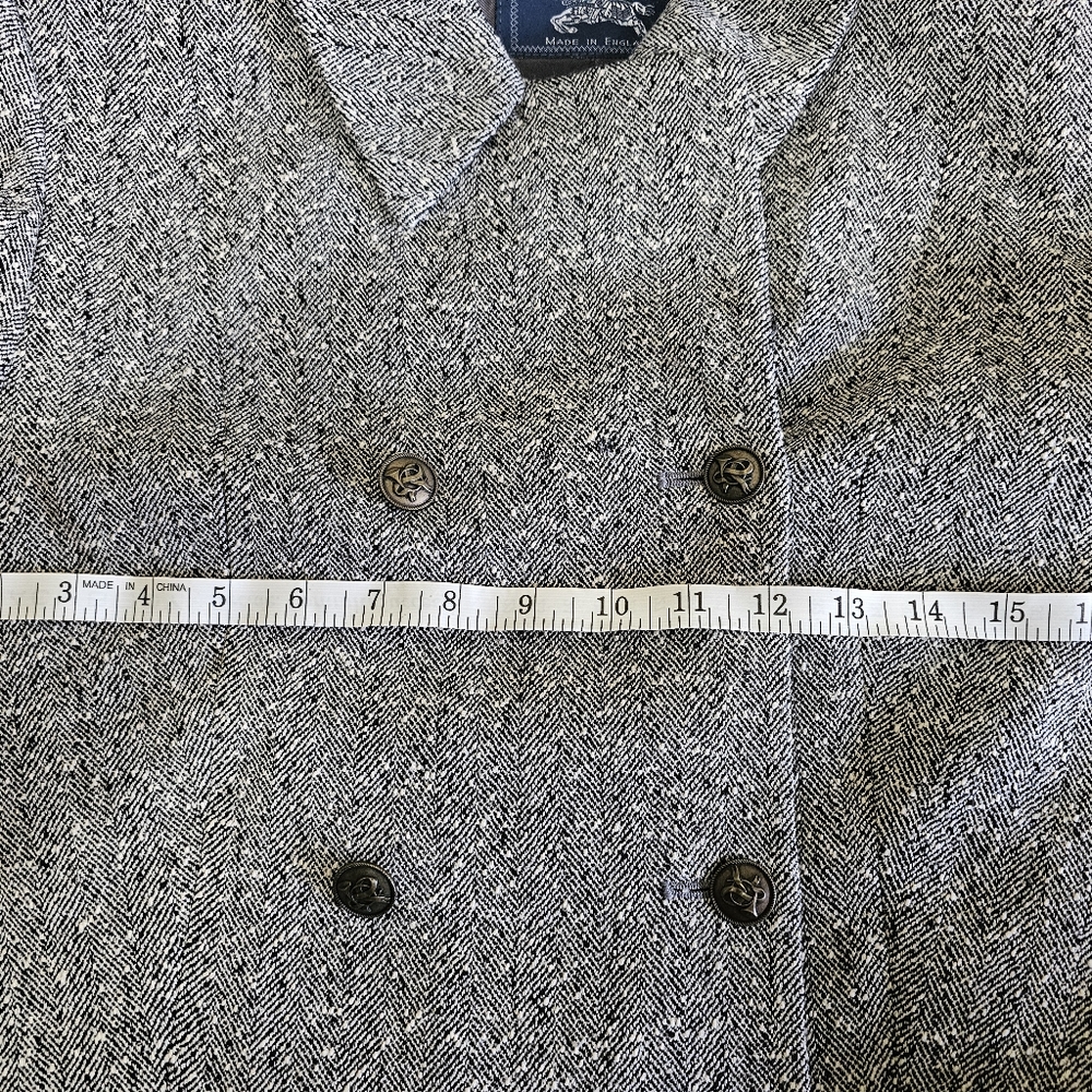 Vintage Burberrys' grey womans blazer size 6 - Picture 8 of 8